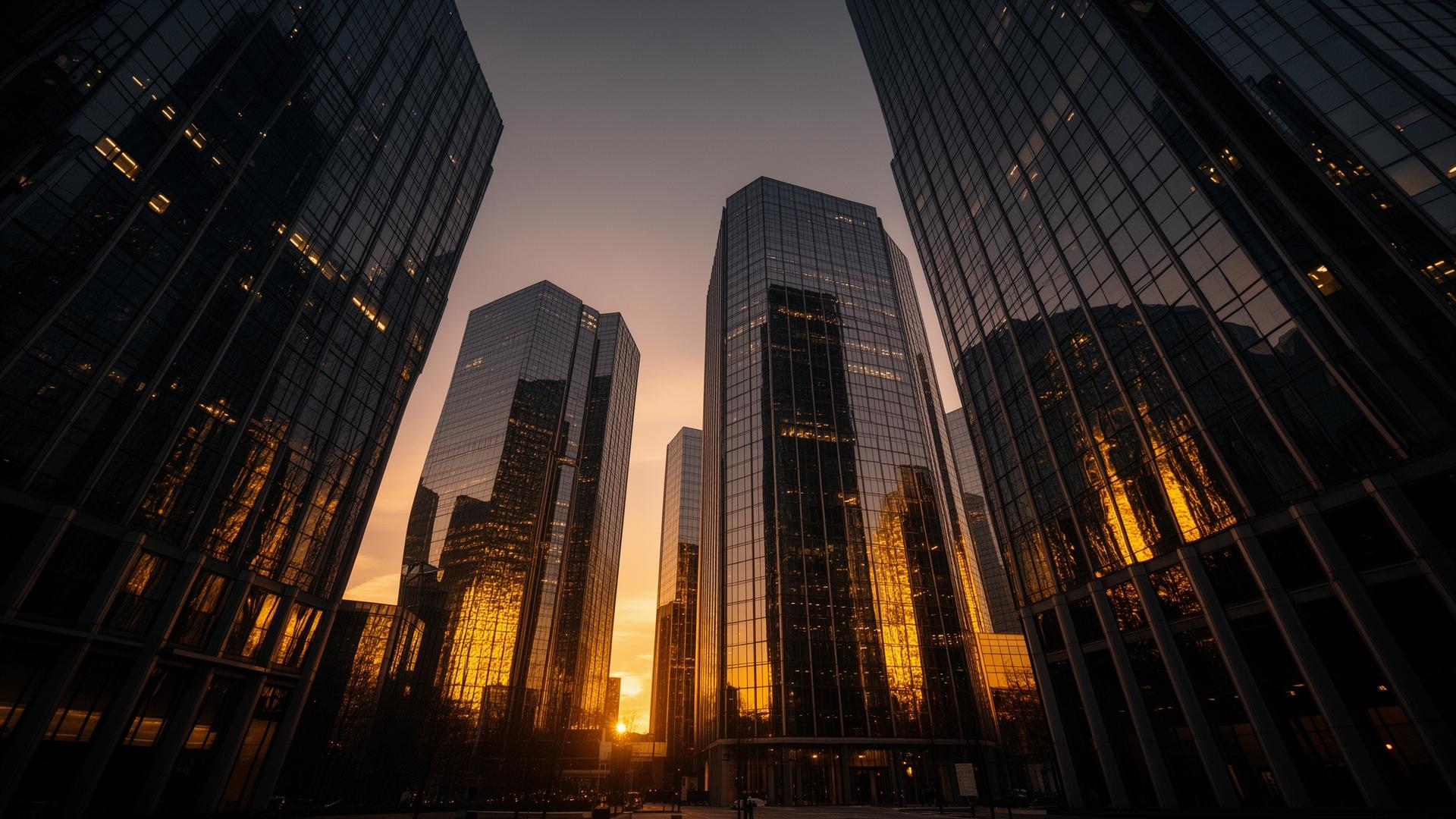 Institutional finance skyline
